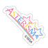 『オンゲキ』フレークステッカー ASTERISM